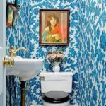 Vamp up a powder room with bold wallpaper | Girlfriend is Better