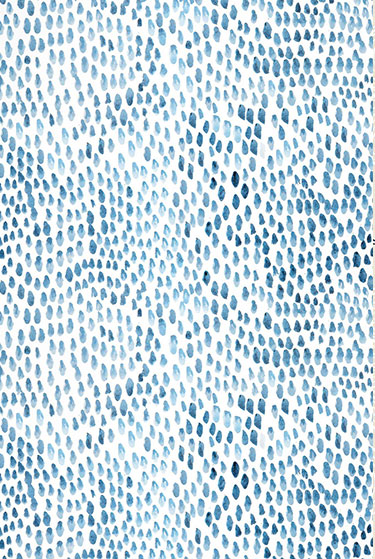 Lina Rennell Raindrops (Blue/Gray) Tile | Hygge + West