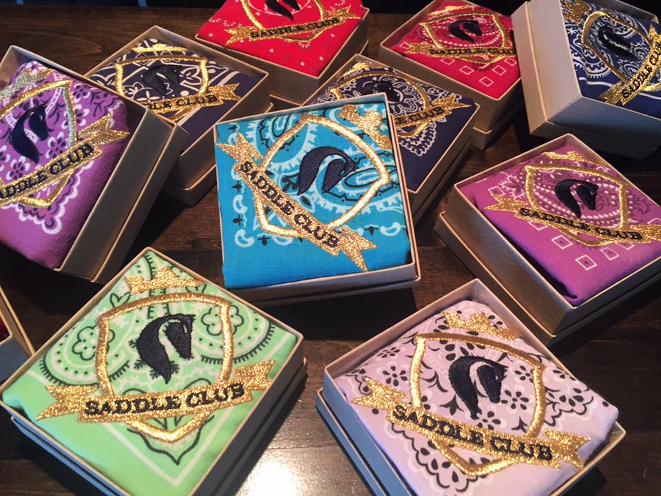 Saddle Club bandanas carried by Dear Danger mobile boutique | Girlfriend is Better