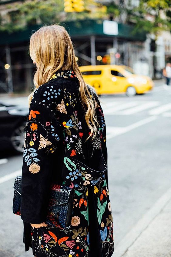 Valentino embroidery | Embellished jackets | Girlfriend is Better