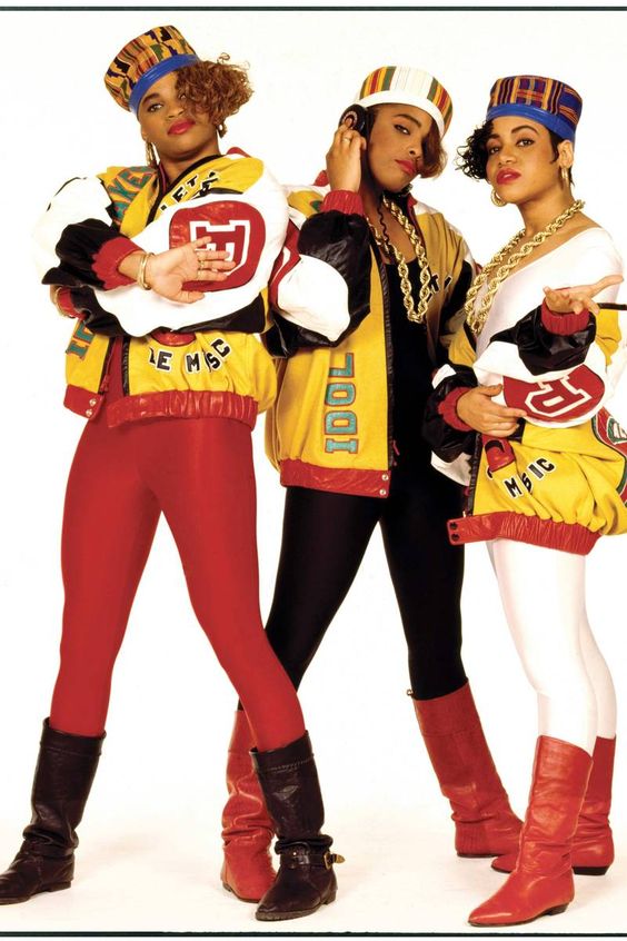 Salt N' Pepa | 80's hip-hop fashion inspiration | Girlfriend is Better