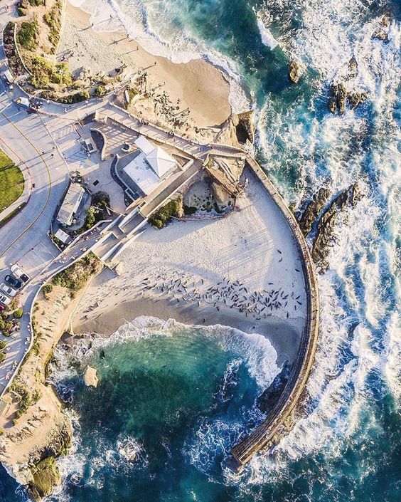 Aerial view of La Jolla Cove | travel guide | Girlfriend is Better