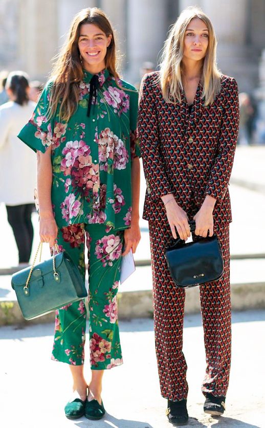 Pajamas are still on trend for Spring 2017 | Girlfriend is Better