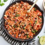 Skillet care, health + recipes | Mexican cauliflower rice | Girlfriend is Better