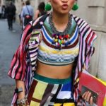 Statement earrings off-the-catwalk Milan | Girlfriend is Better