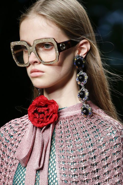 Gucci rocking the rhinestones | Statement earrings | Girlfriend is Better