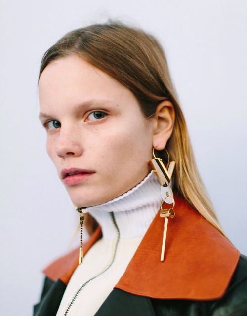 Celine statement earrings | Girlfriend is Better