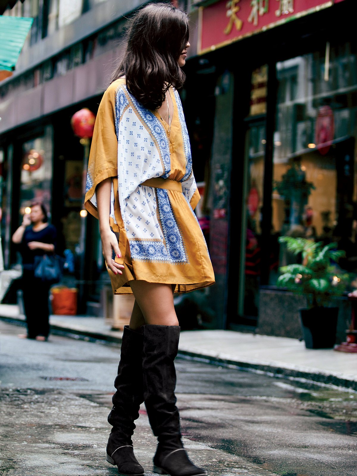 Yellow pairs nicely with chambray | Girlfriend is Better