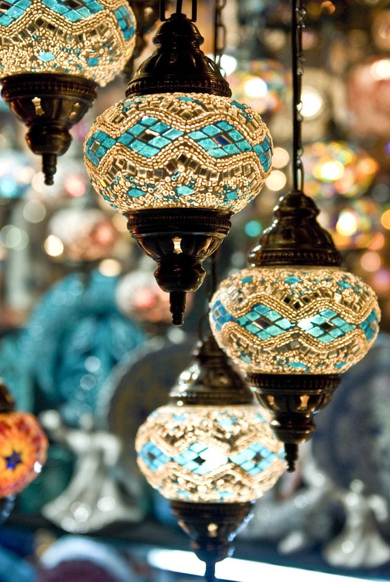 Moroccan lamps beautiful Bohemian eclectic home decor | Girlfriend is Better