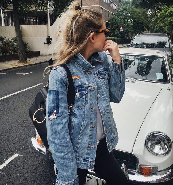 Best patches for a denim jacket | Girlfriend is Better