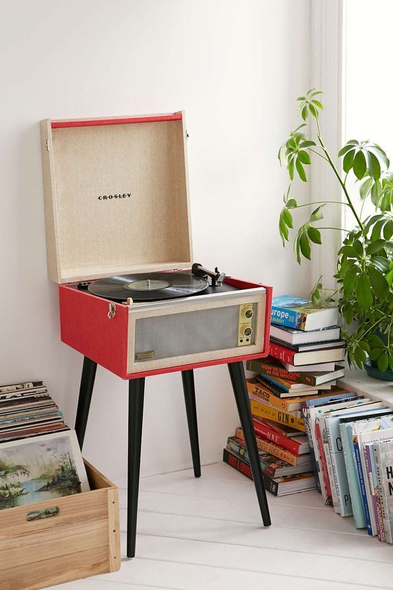 All-in-one record players | Crosley Dansette Bermuda USB Vinyl | Girlfriend is Better