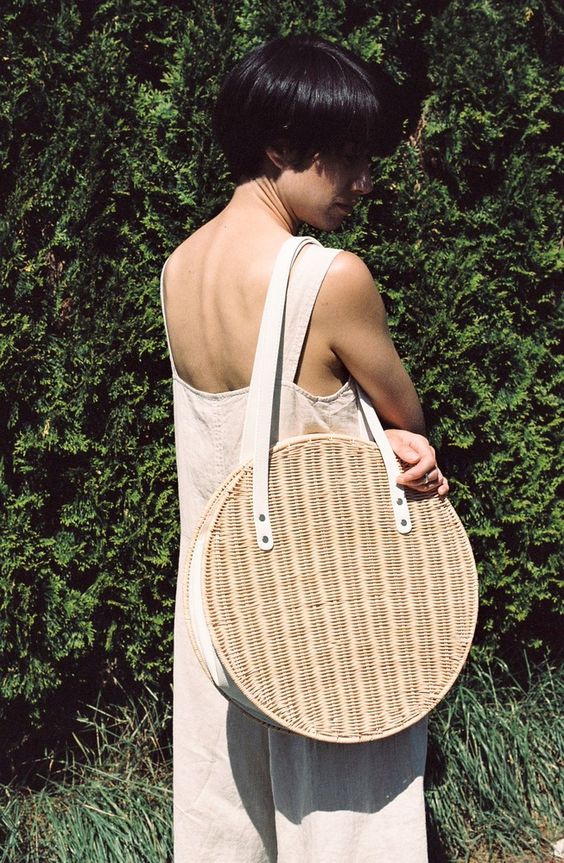 Round straw purse | Rachel Comey Aleso Bag | Girlfriend is Better