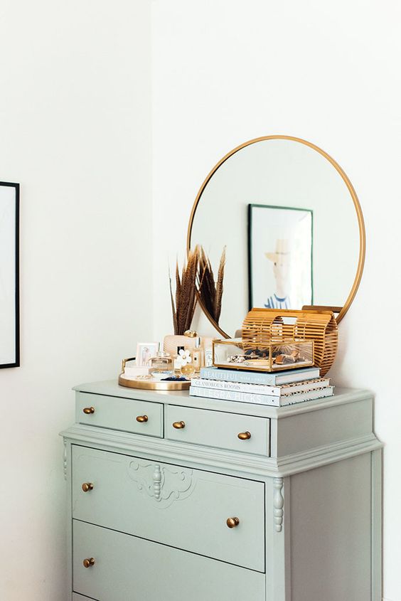 Round geometric mirrors | Mid-century modern | Girlfriend is Better