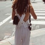 White pinafores apron-style summer fashion | Girlfriend is Better