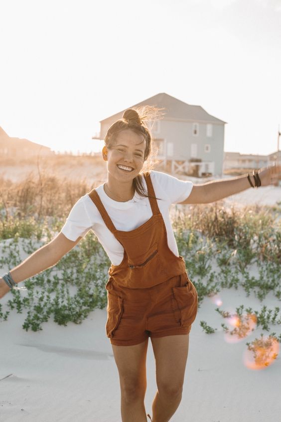 Overalls and pinafores with zippers and pockets | Girlfriend is Better