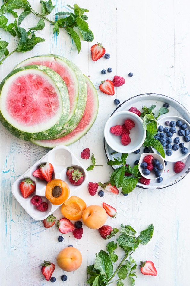 Watermelon fruit pizza recipe | Girlfriend is Better