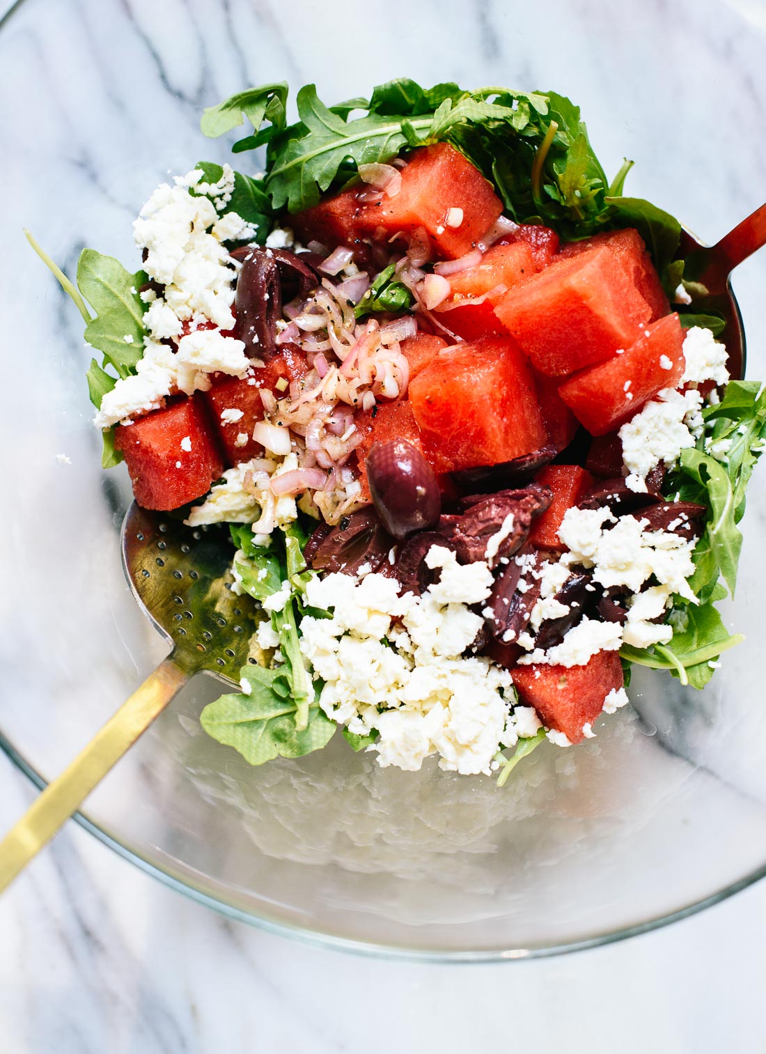 Arugula Watermelon Salad recipe | Girlfriend is Better