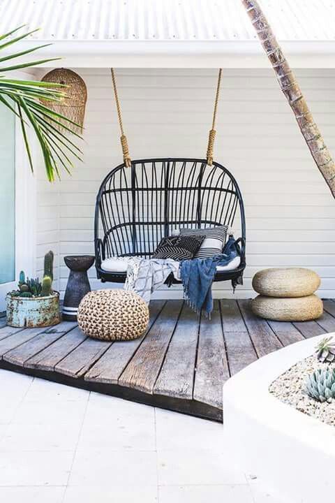 Bamboo chair or sofa alternative | Rustic porch swing | Girlfriend is Better