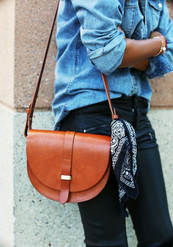 Bandana tie for purse | Girlfriend is Better