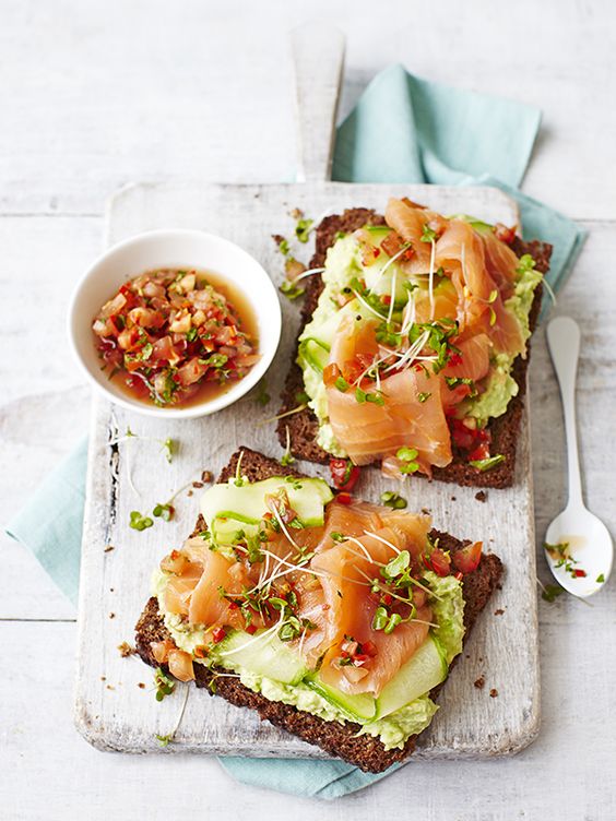 Avocado Toast With Smoked Salmon recipe | Girlfriend is Better