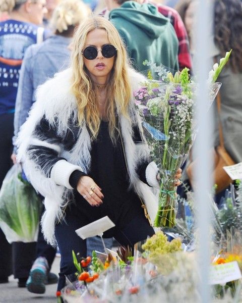 Rachel Zoe at The Original Farmer's Market in Los Angeles | Girlfriend is Better