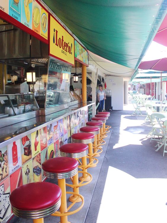 Loteria Grill at the food court of The Original Farmer's Market at the Grove in Los Angeles | Girlfriend is Better