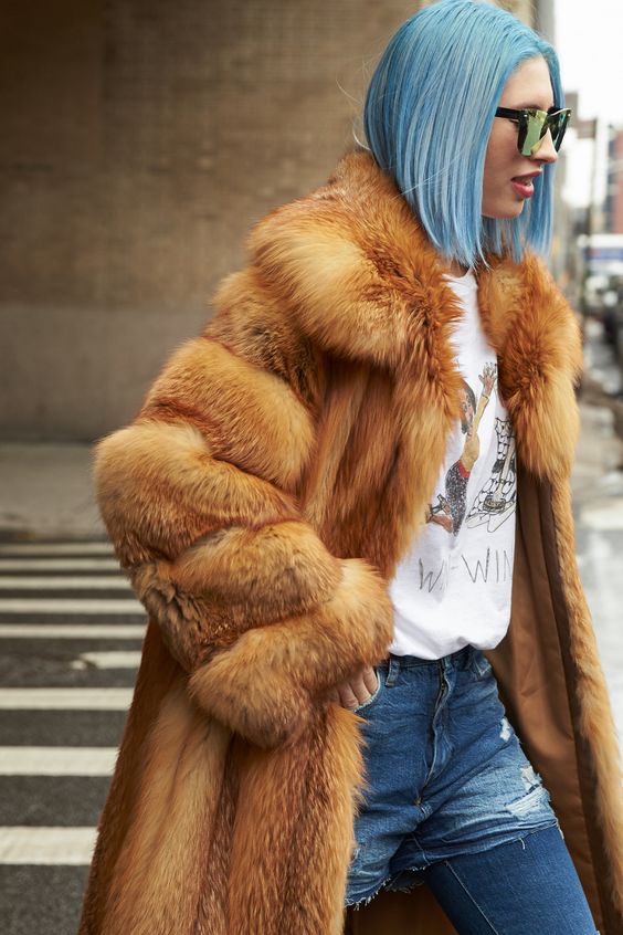 Full-length fur coats for Fall and Winter | Girlfriend is Better