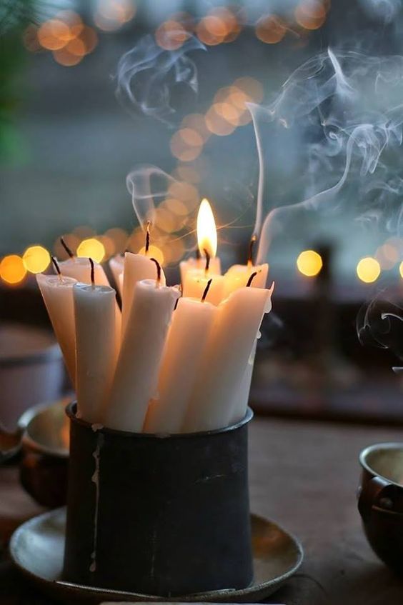 Candles essential Hygge decor for the holidays guide | Girlfriend is Better