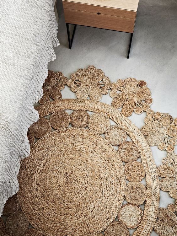 Marigold rug sun weave | Celestial decor | Girlfriend is Better