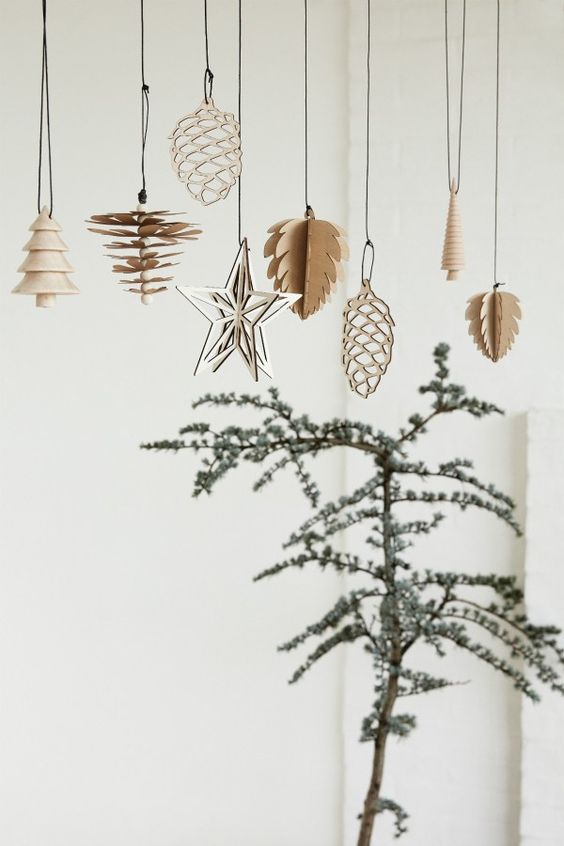 Hygge Christmas tree and hanging ornaments | Love language gift ideas | Girlfriend is Better