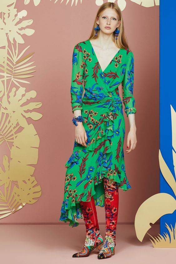 Etro Resort 2018 | Paisley dress and pants | Girlfriend is Better