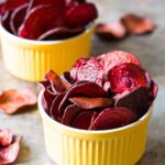 Oven Baked Beet Chips healthy recipe | Girlfriend is Better