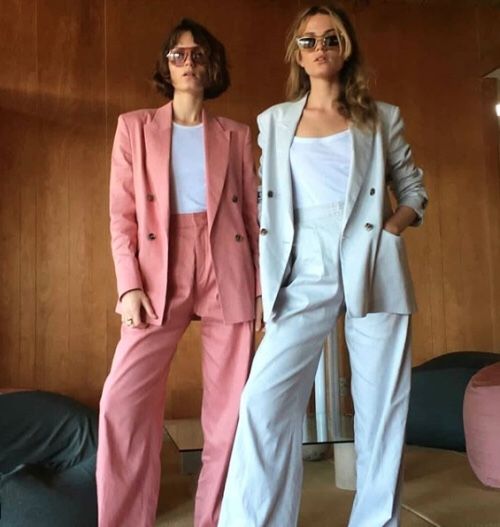 Double-breasted blazers | Pant suits women | Girlfriend is Better