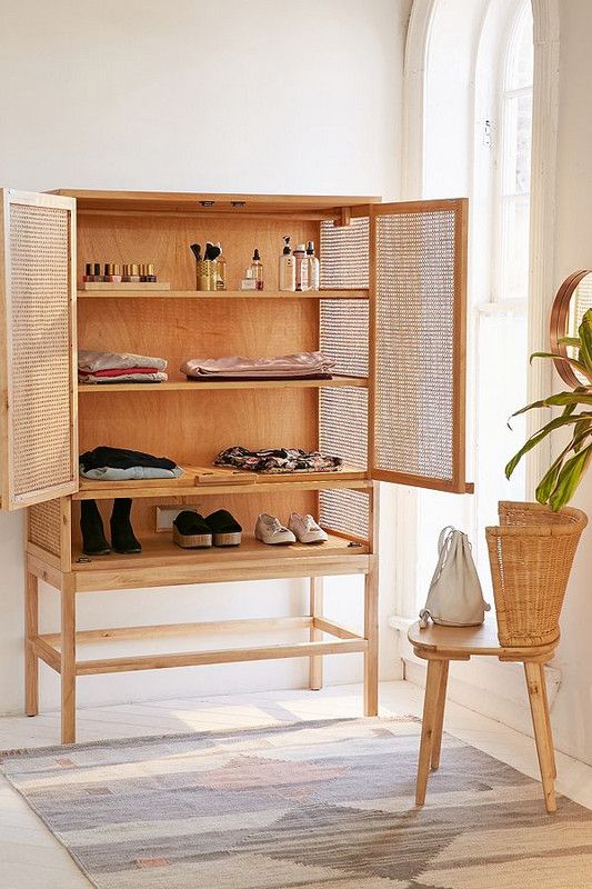 Organization ideas for bedrooms | Storage cabinet for clothes | Girlfriend is Better