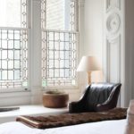 Stained glass living room window | French country bedroom | Girlfriend is Better