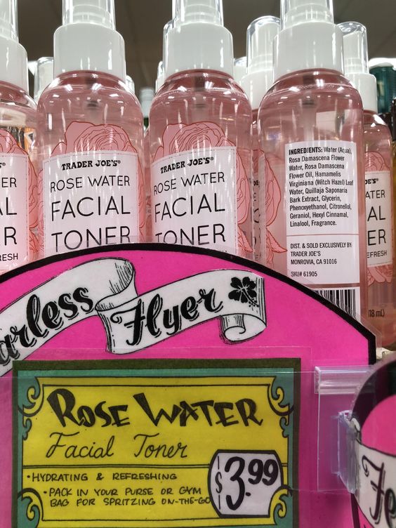 Trader Joe's Rose Water Facial Toner review | Girlfriend is Better