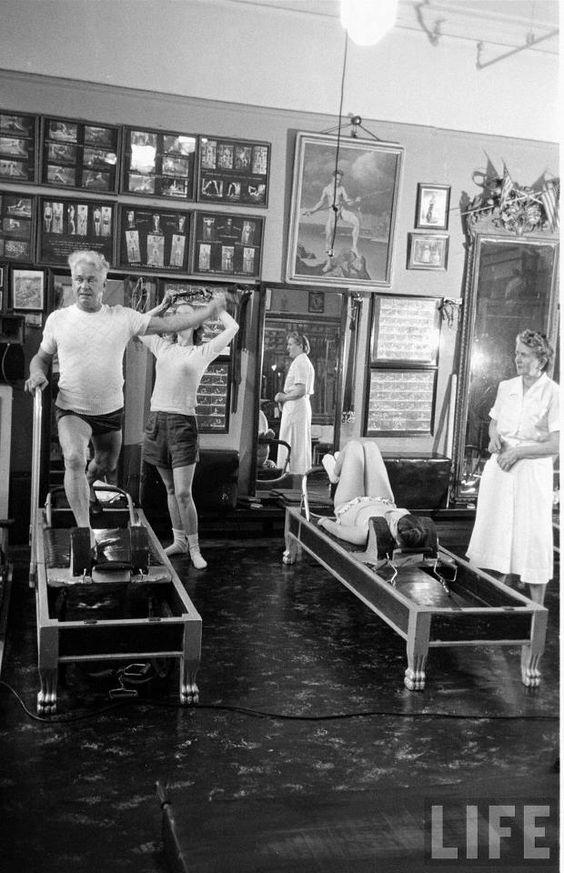 Vintage Joseph Pilates reformer class | exercise philosophy | Girlfriend is Better