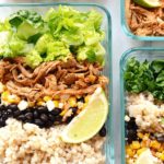 Meal Prep Carnitas Burritos healthy recipe | Girlfriend is Better