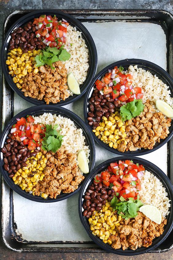 Chicken Burrito Bowl Meal Prep | Healthy recipes | Girlfriend is Better