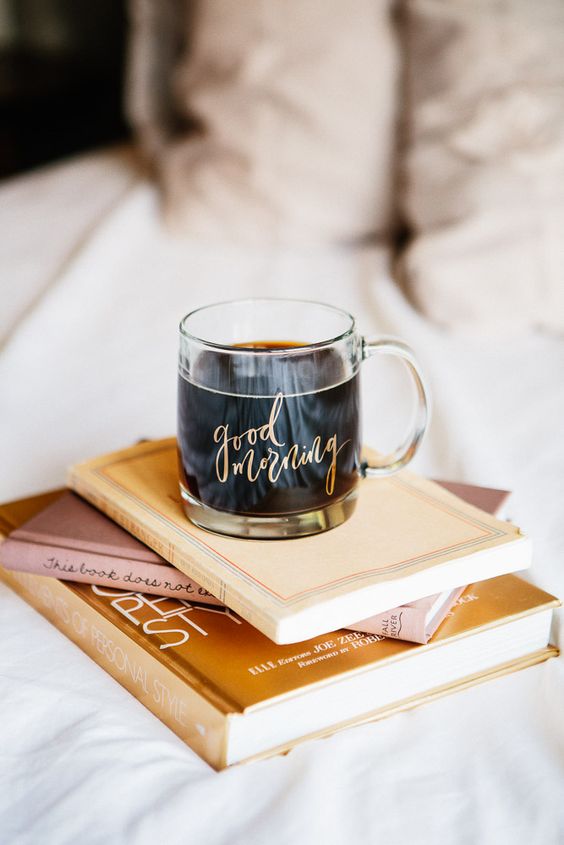 Summer Hygge coffee books bedroom cozy | Girlfriend is Better