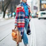 full-length coats plaid wool double-breasted Winter fashion | Girlfriend is Better