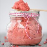 Sugar scrubs | Pink sugar scrub with twine and spoon | Girlfriend is Better