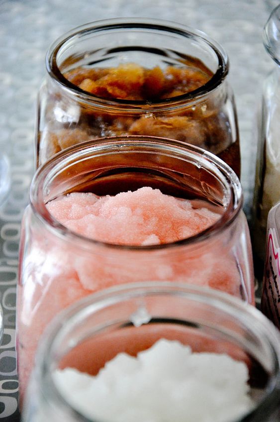 Sugar scrub | Brown pink and white sugar scrubs | Girlfriend is Better