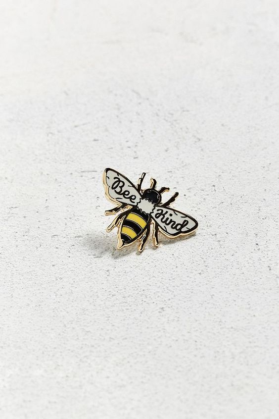 Enamel Pins | Bee pin | Girlfriend is Better 