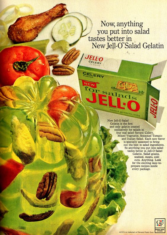 Jello Salads | Vintage lime ad | Girlfriend is Better 