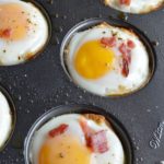 breakfast bites | sunny side up egg in muffin tin | Girlfriend is Better