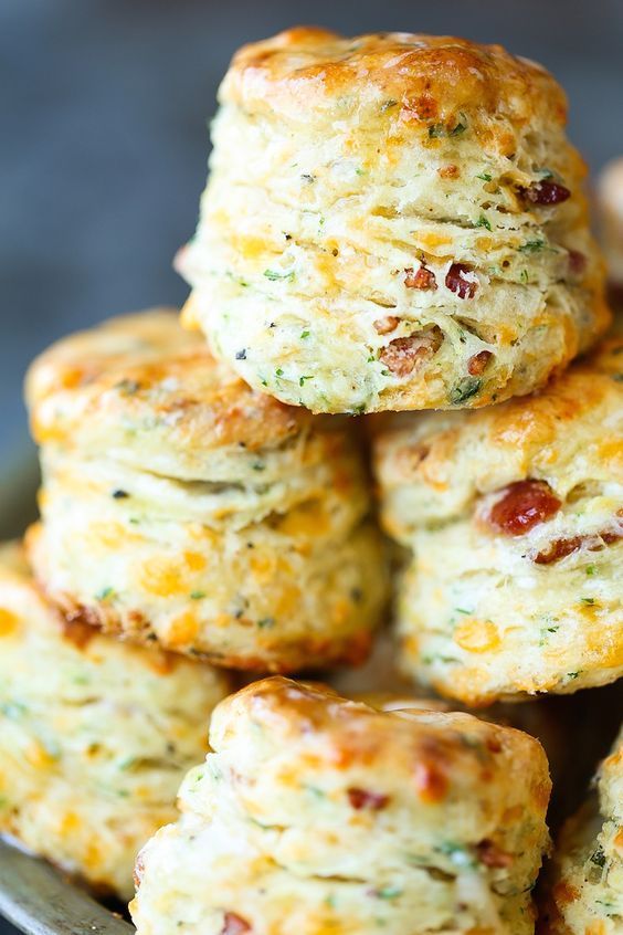 breakfast bites | Black Pepper Cheddar Bacon Biscuits recipe | Girlfriend is Better