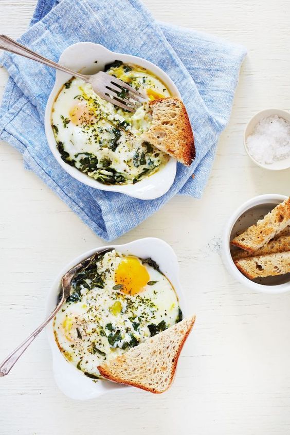 breakfast bites | Baked Egg Ricotta, Thyme & Chervil recipe | Girlfriend is Better