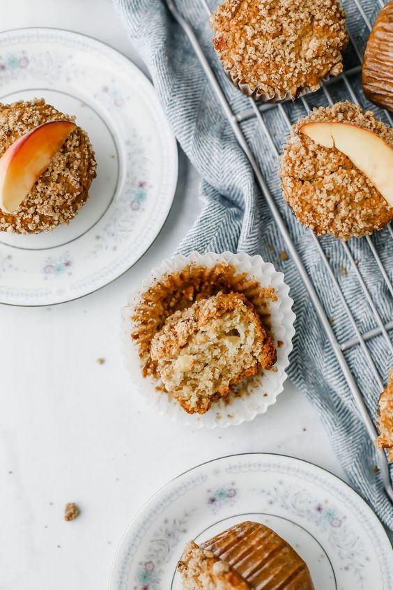 breakfast bites | Peach Muffins oats Greek yogurt | Girlfriend is Better