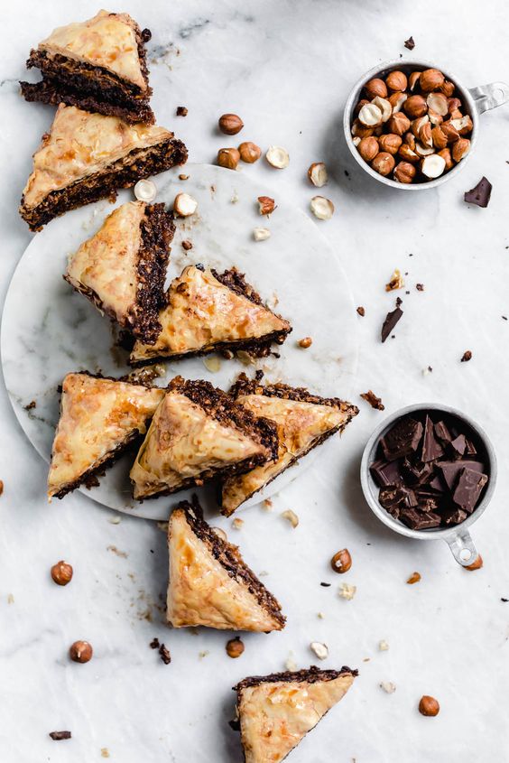 breakfast bites | Chocolate Hazelnut Baklava | Girlfriend is Better